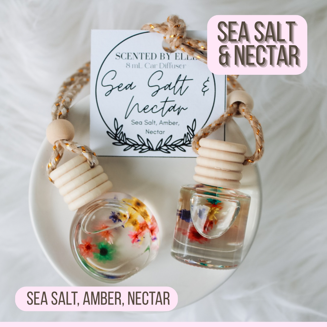 Sea Salt & Nectar Car Diffuser