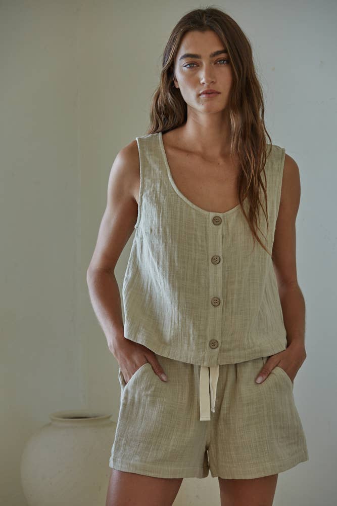 Marlowe Cotton Tank