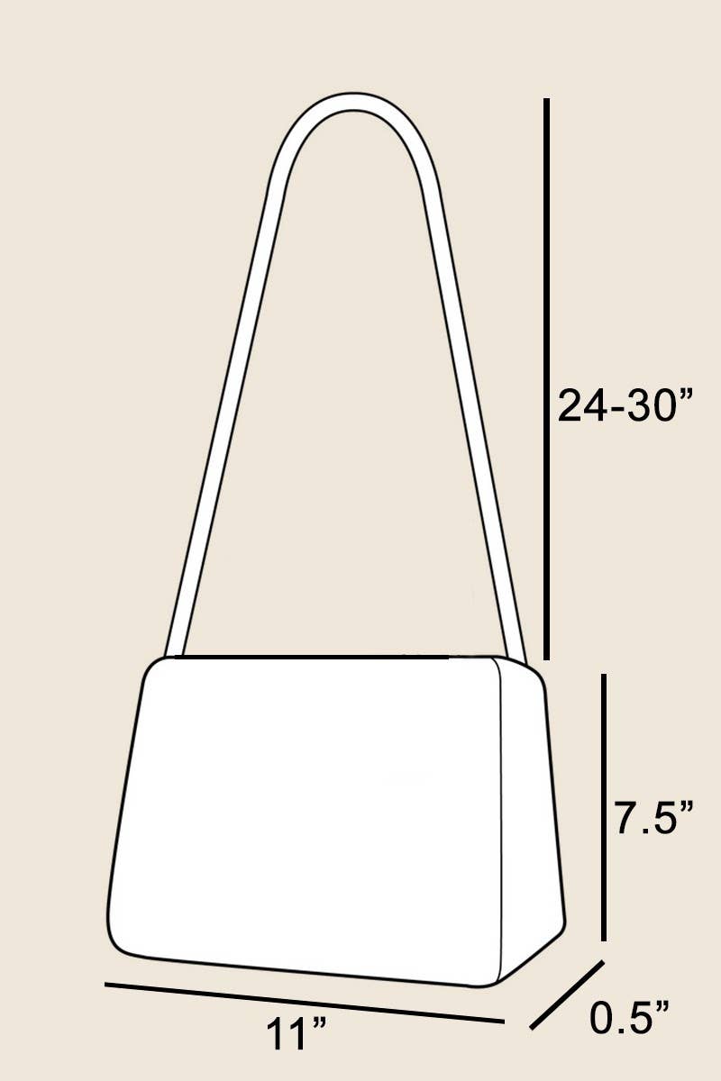 Paper Braided Round Flat Envelope Clutch Bag