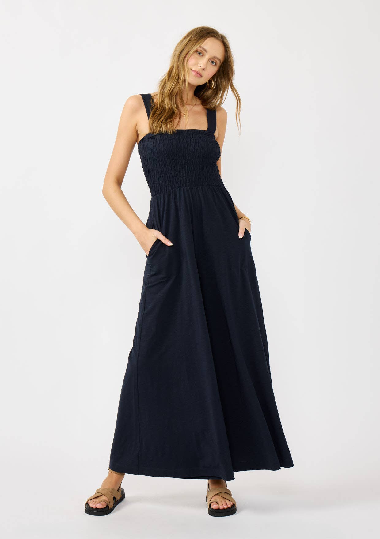 Navy Jumpsuit