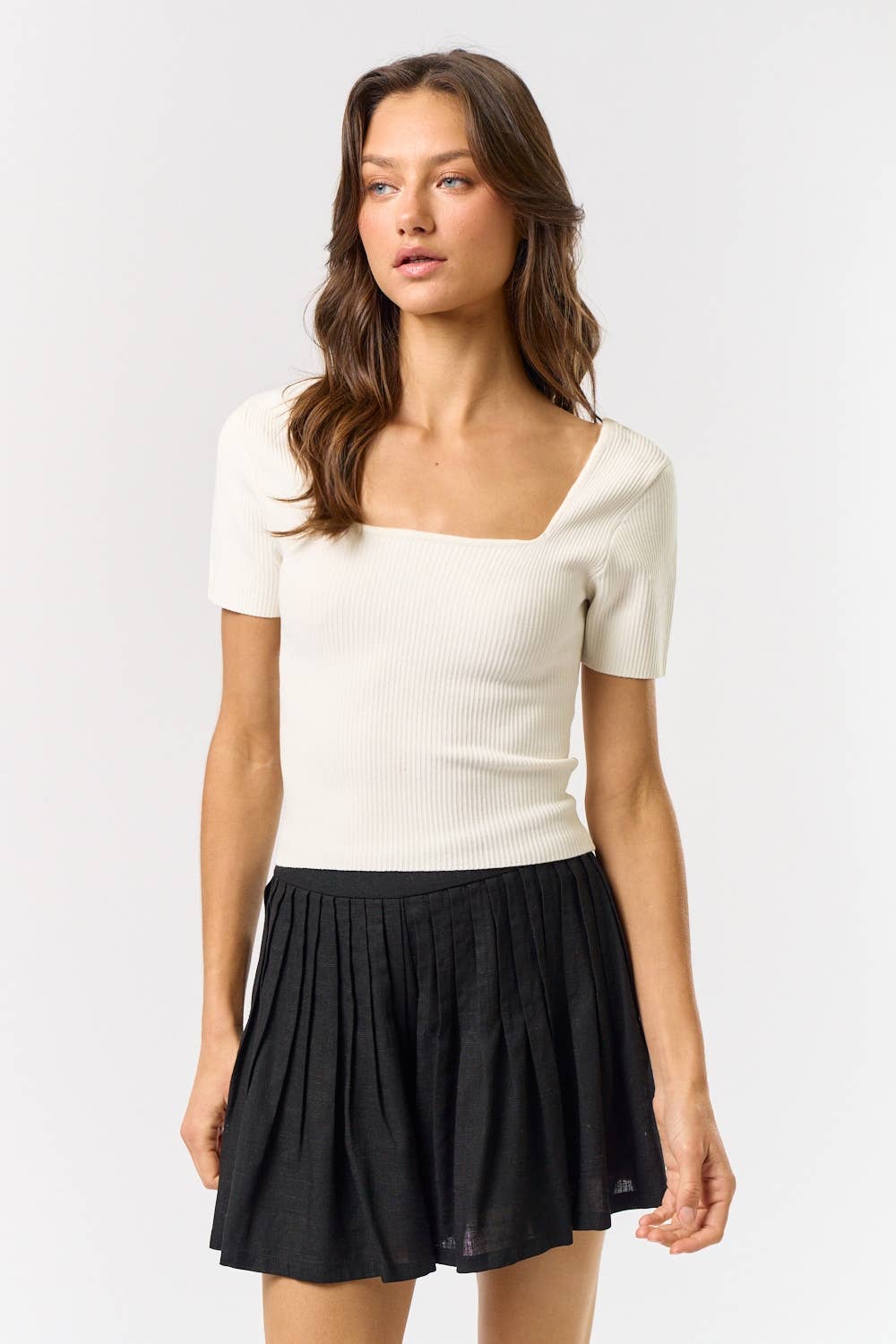 Portofino Square Neck Top