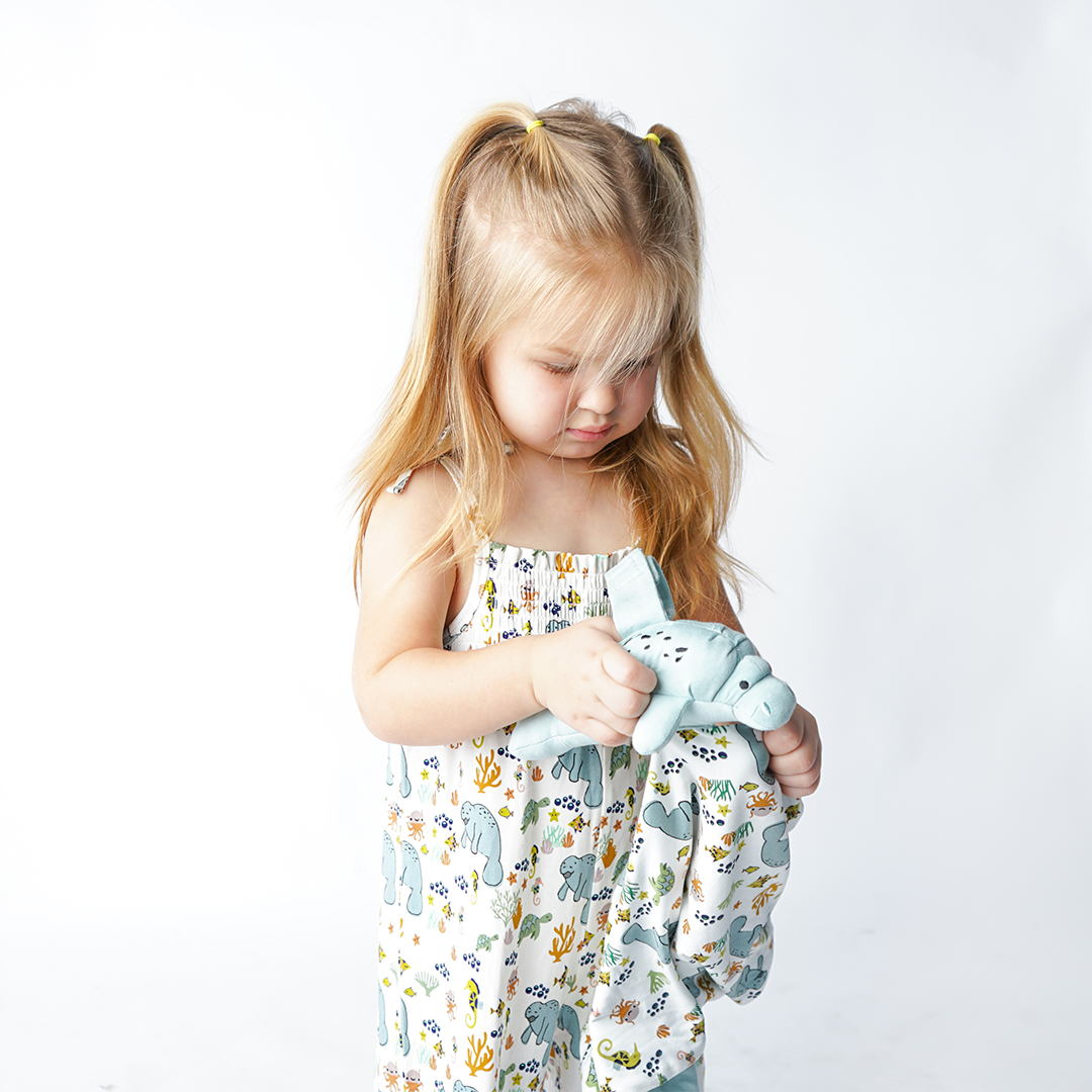 Manatee Baby Gift Bamboo Baby Lovey