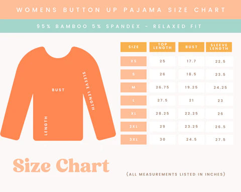 Too Cute Tulips Women's Bamboo Jammies