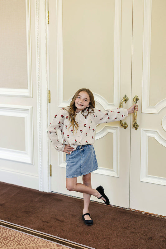 Tulip Button Down Cardigan