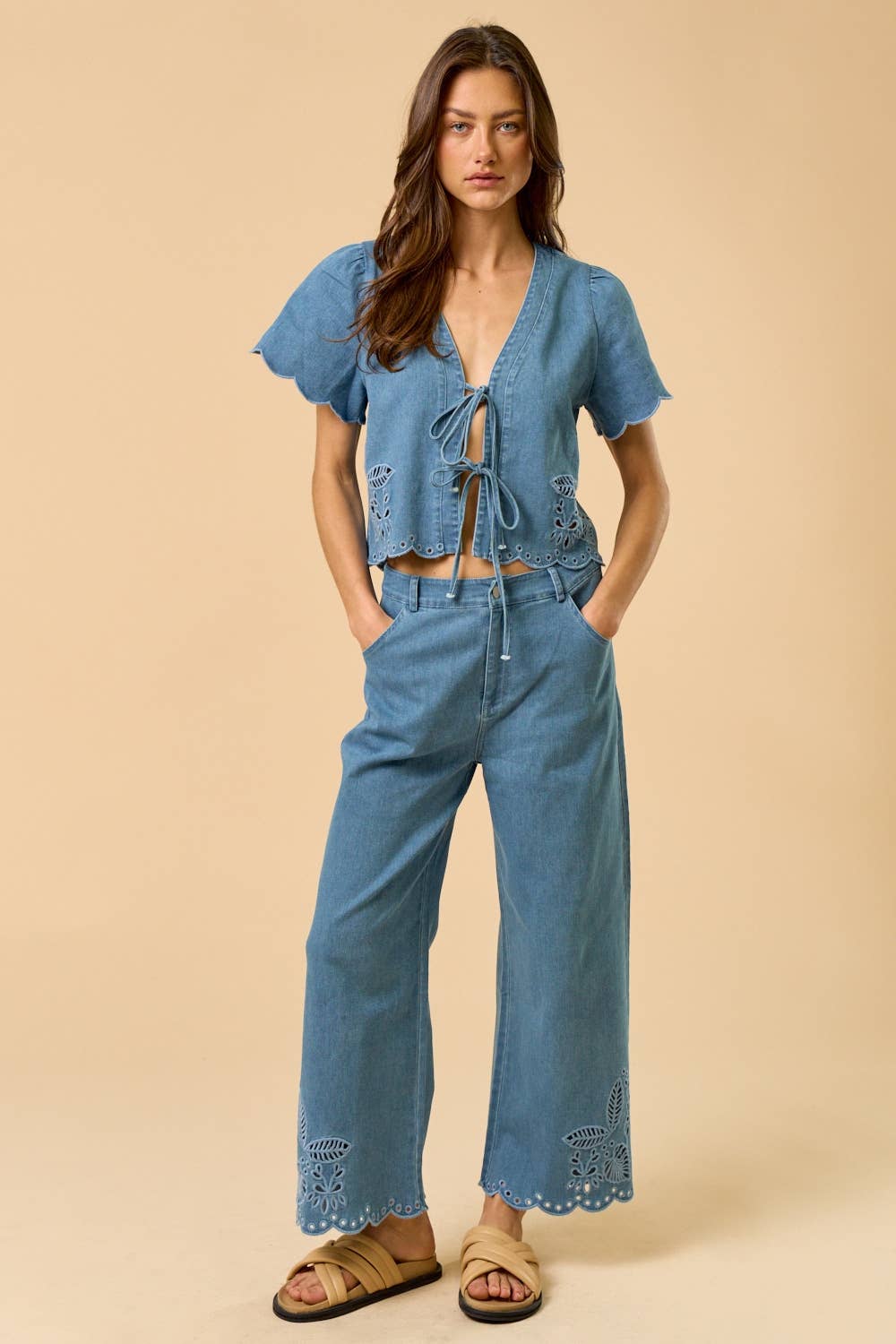 Breeze Denim Top