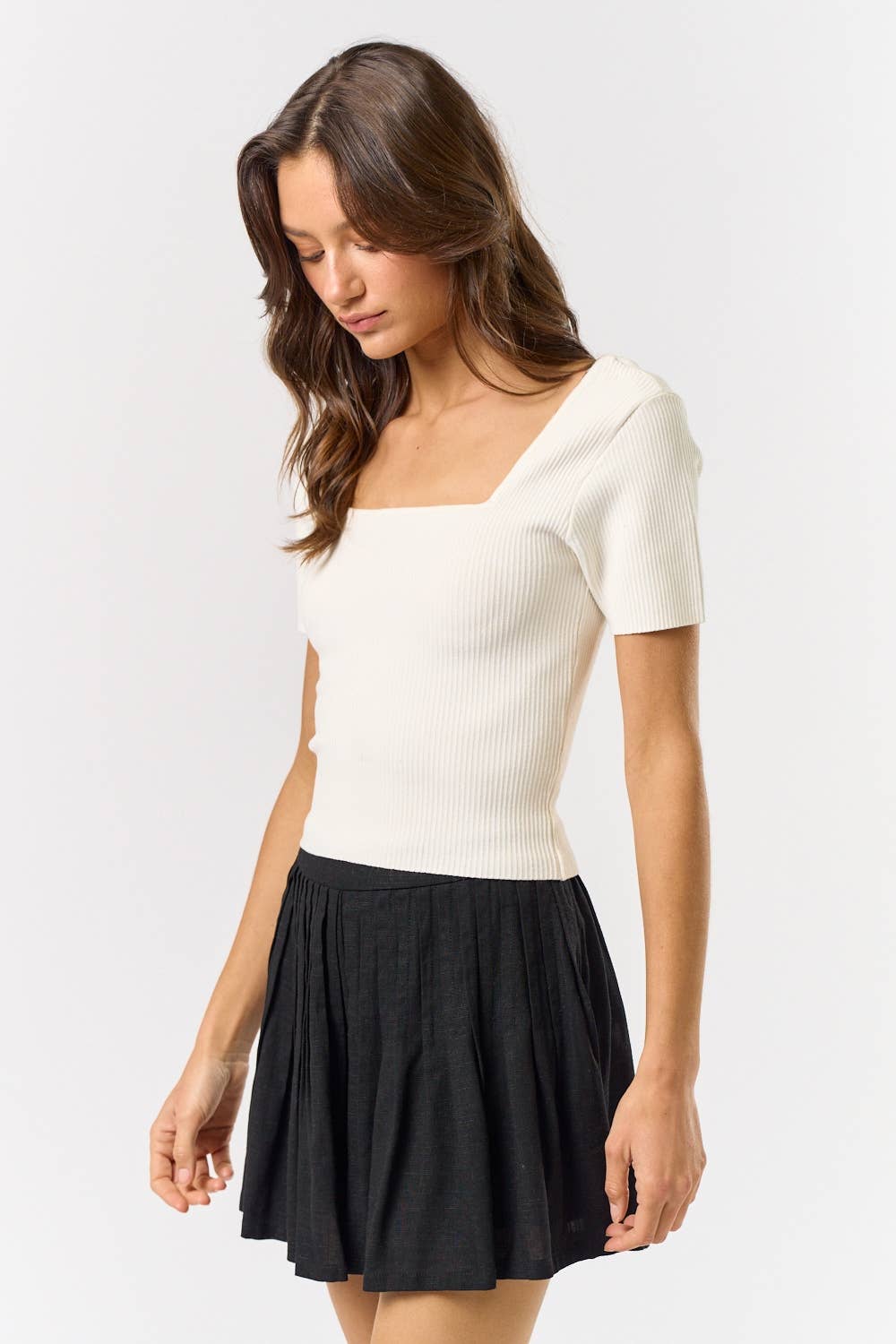 Portofino Square Neck Top
