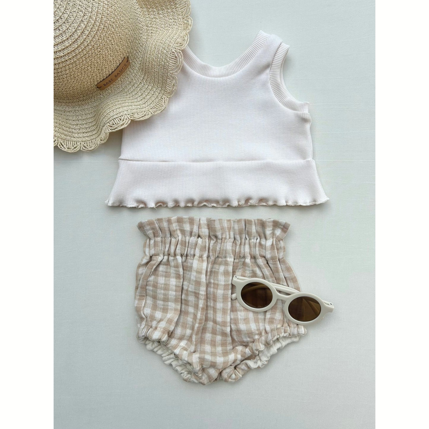 Gingham Baby Bloomers
