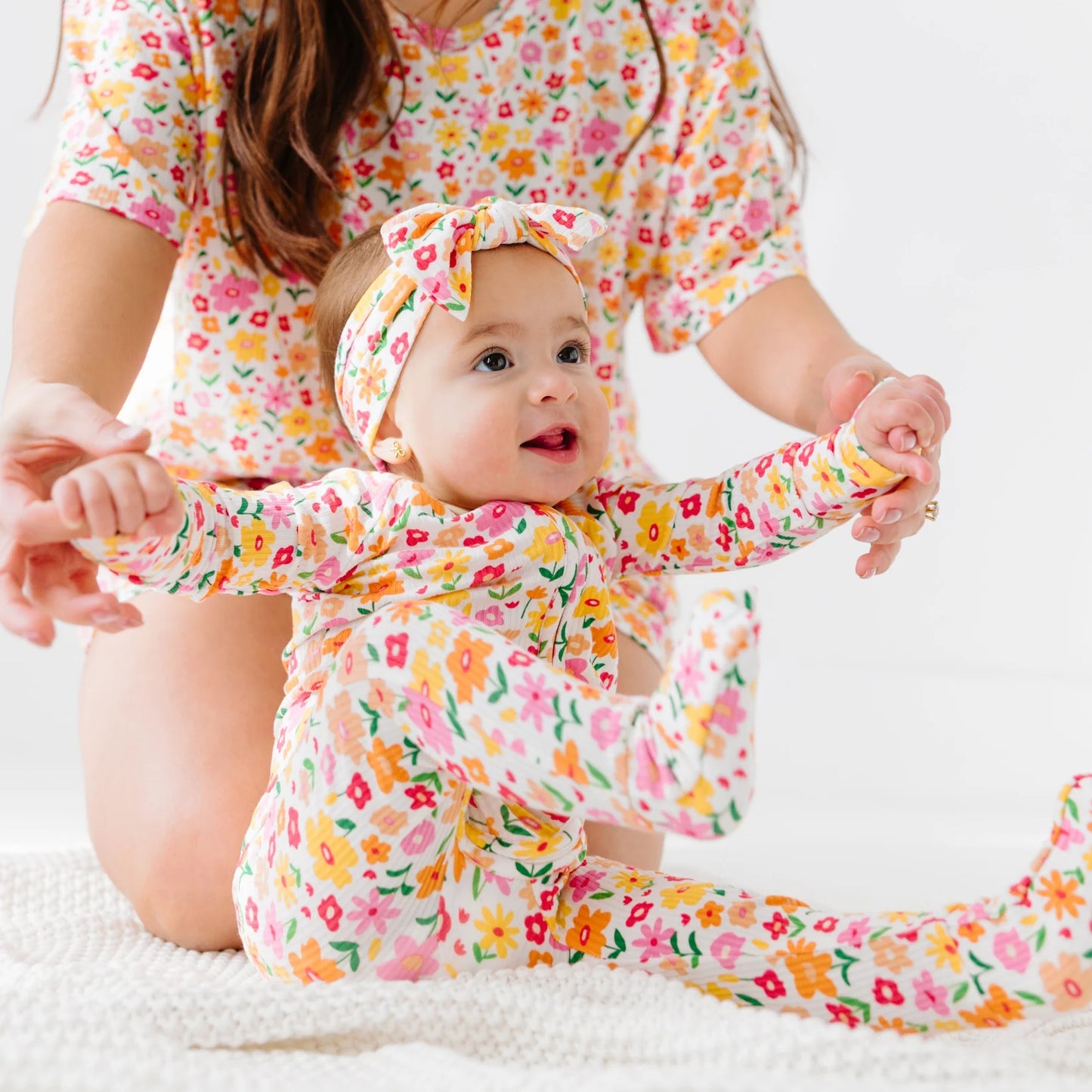 Women's Summer Blooms PJ Set