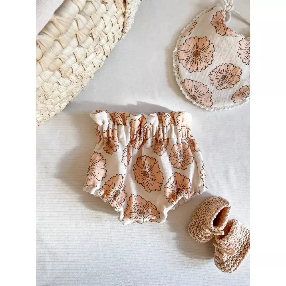 Summer Floral Baby Bloomers
