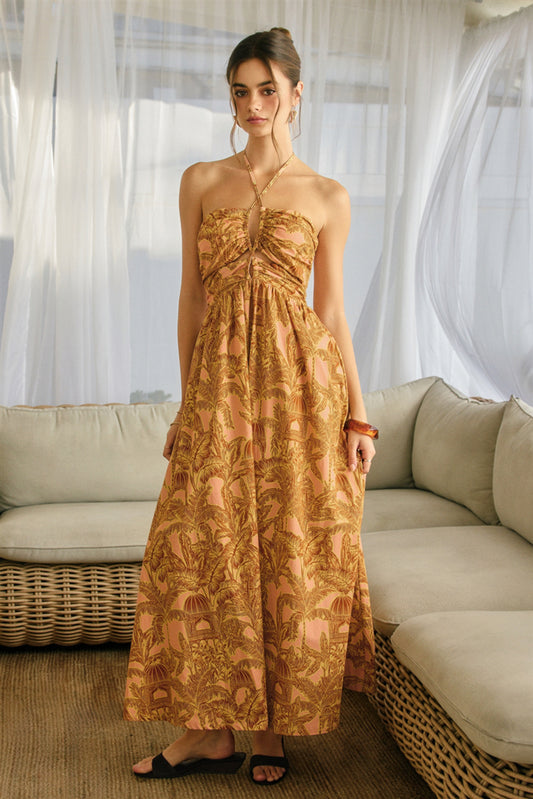 Golden Coast Maxi Dress