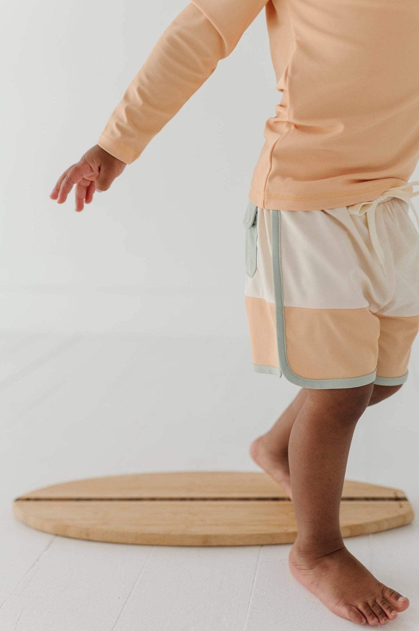 Babysprouts Boy's Colorblock Swim Shorts