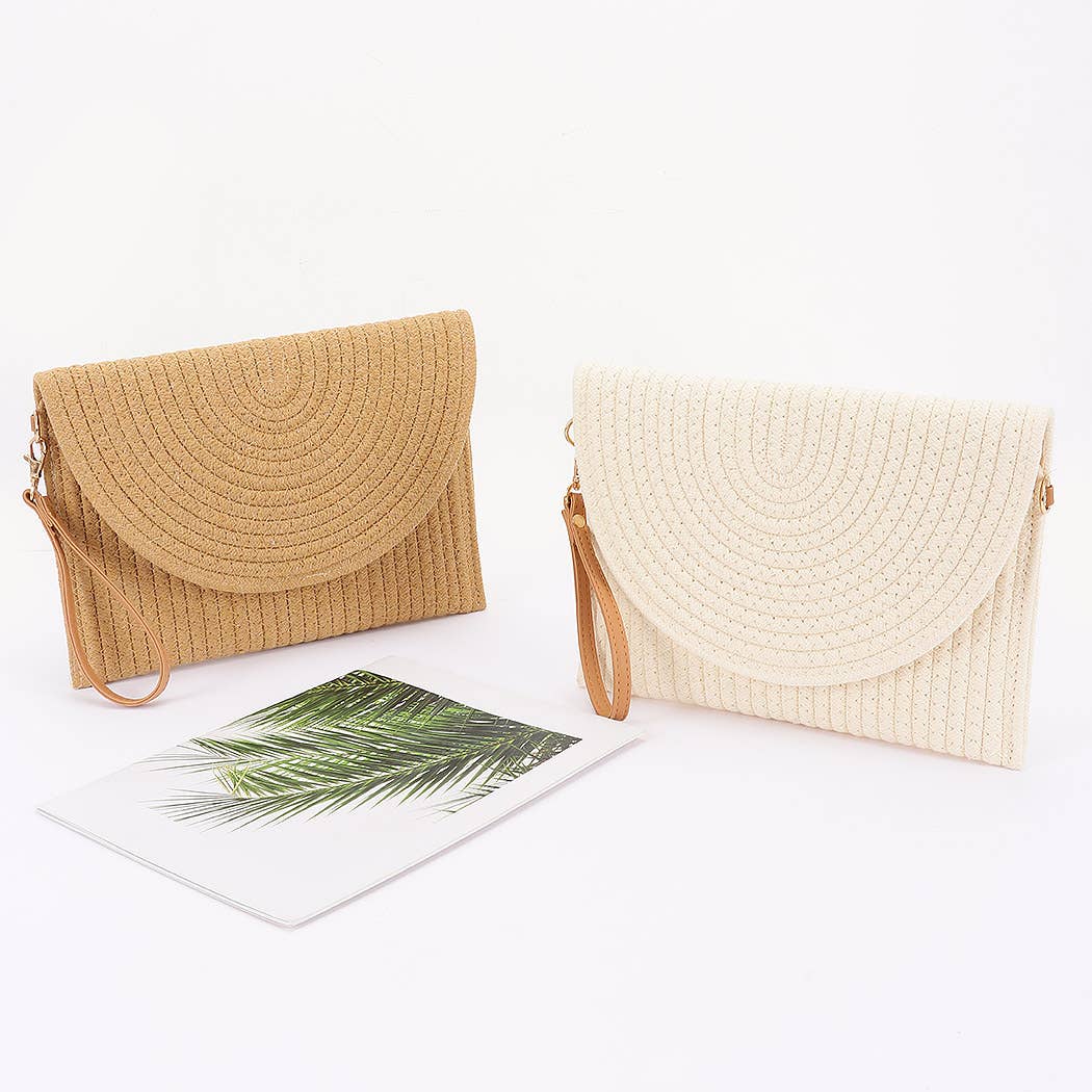 Braided Envelope Clutch
