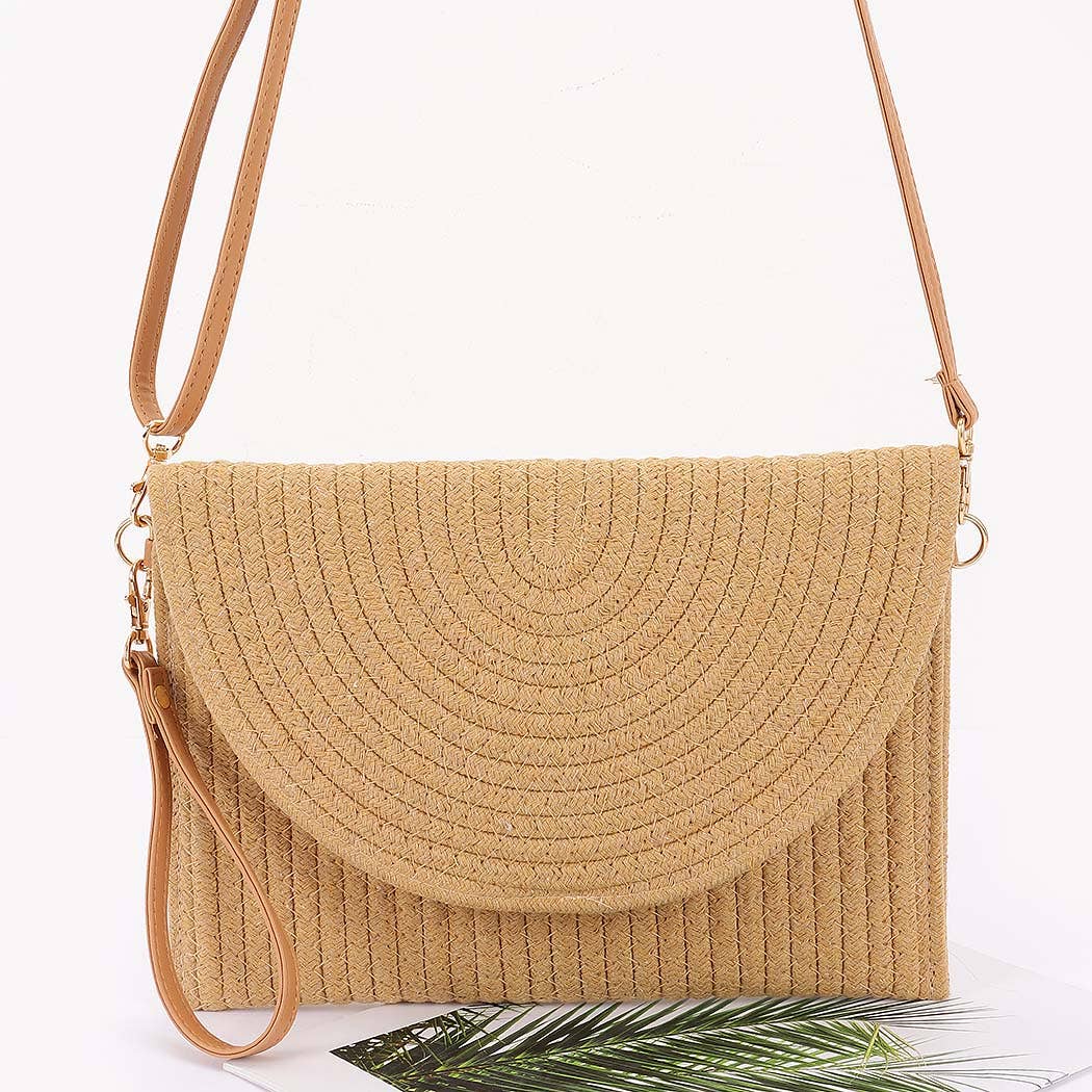Braided Envelope Clutch