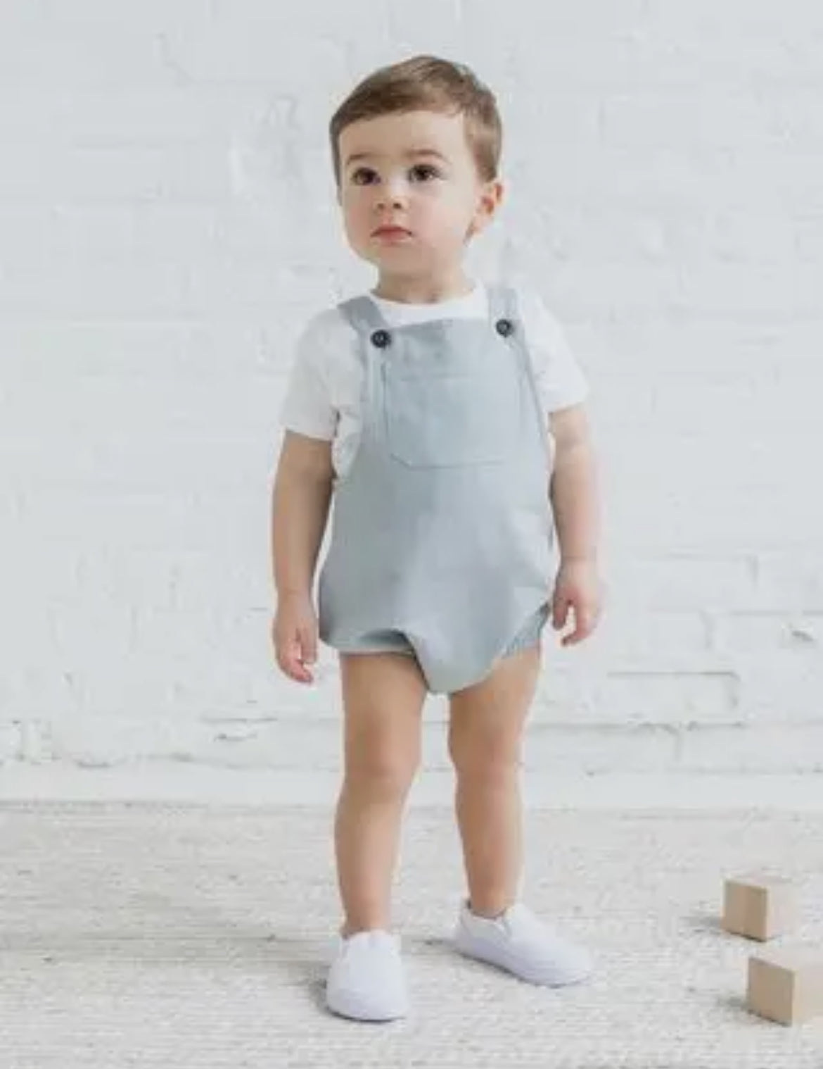 Organic Alani Linen Bubble Overall