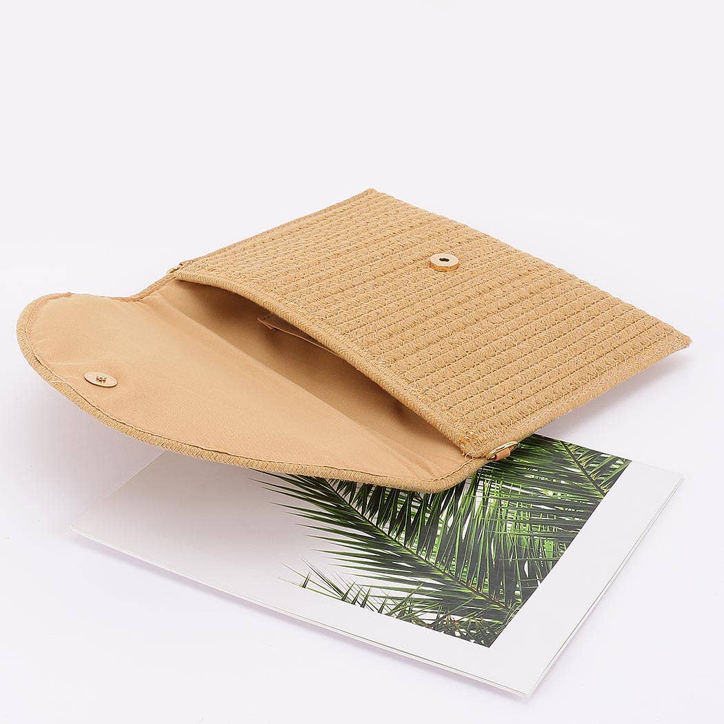 Braided Envelope Clutch