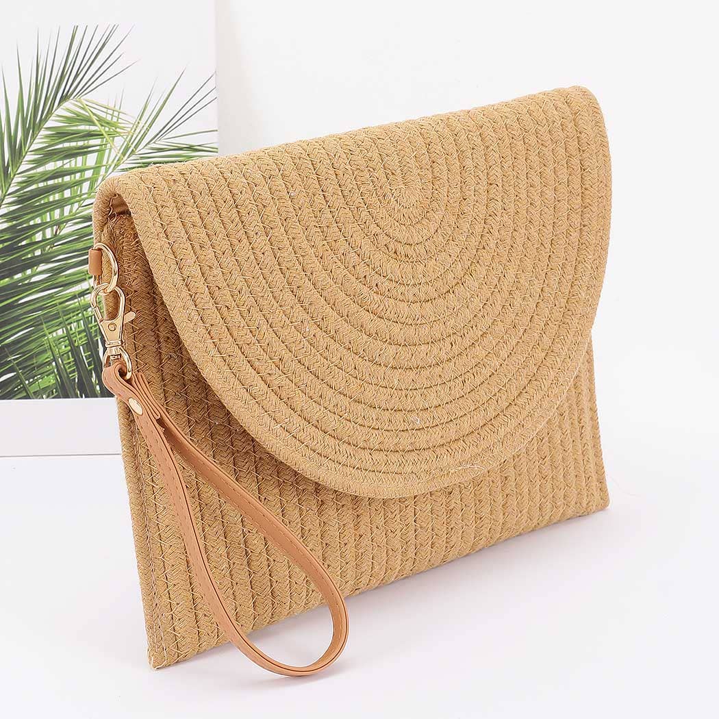 Braided Envelope Clutch