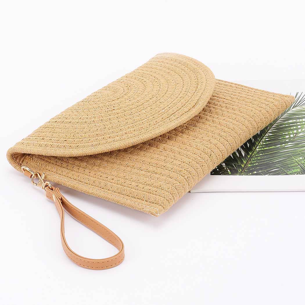 Braided Envelope Clutch