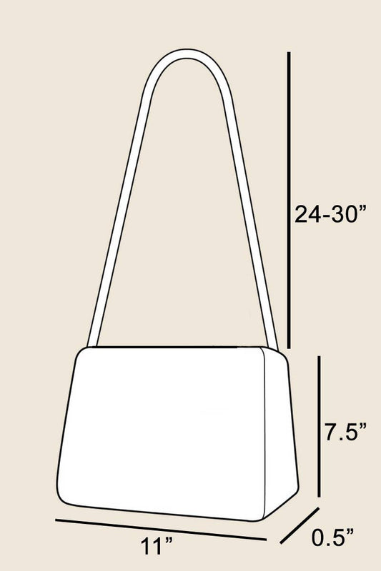 Paper Braided Round Flat Envelope Clutch Bag