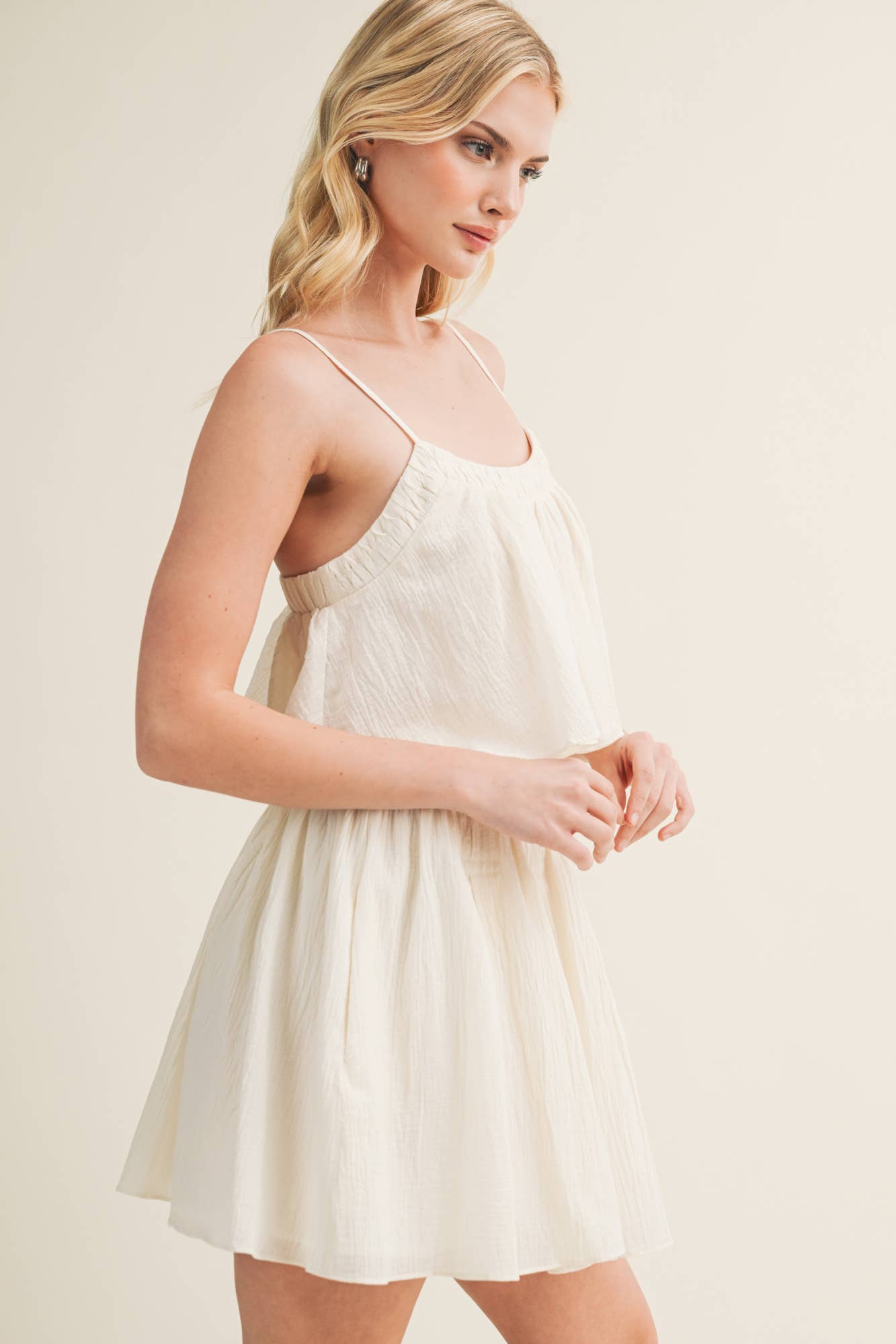 Wren Textured Mini Dress