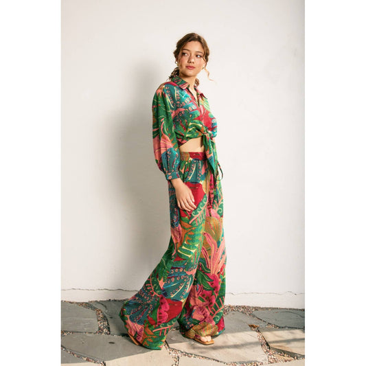 Drawing Dream Wide Leg Pull On Pants