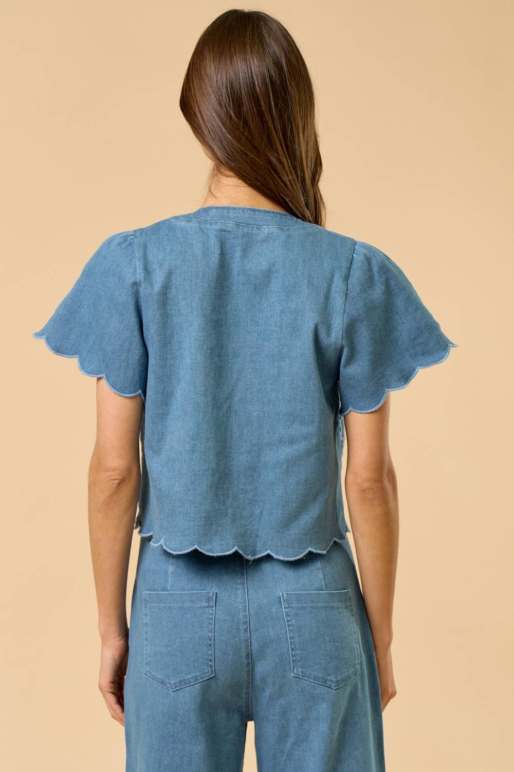 Breeze Denim Top