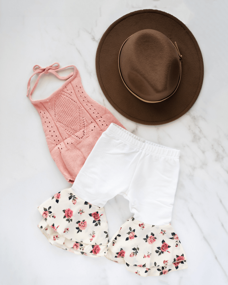 Drake Halter Romper - Candy Pink