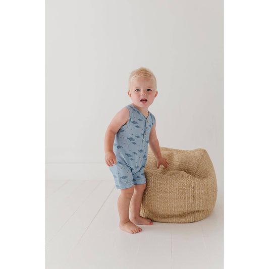 Babysprouts Boy's Sleeveless Romper