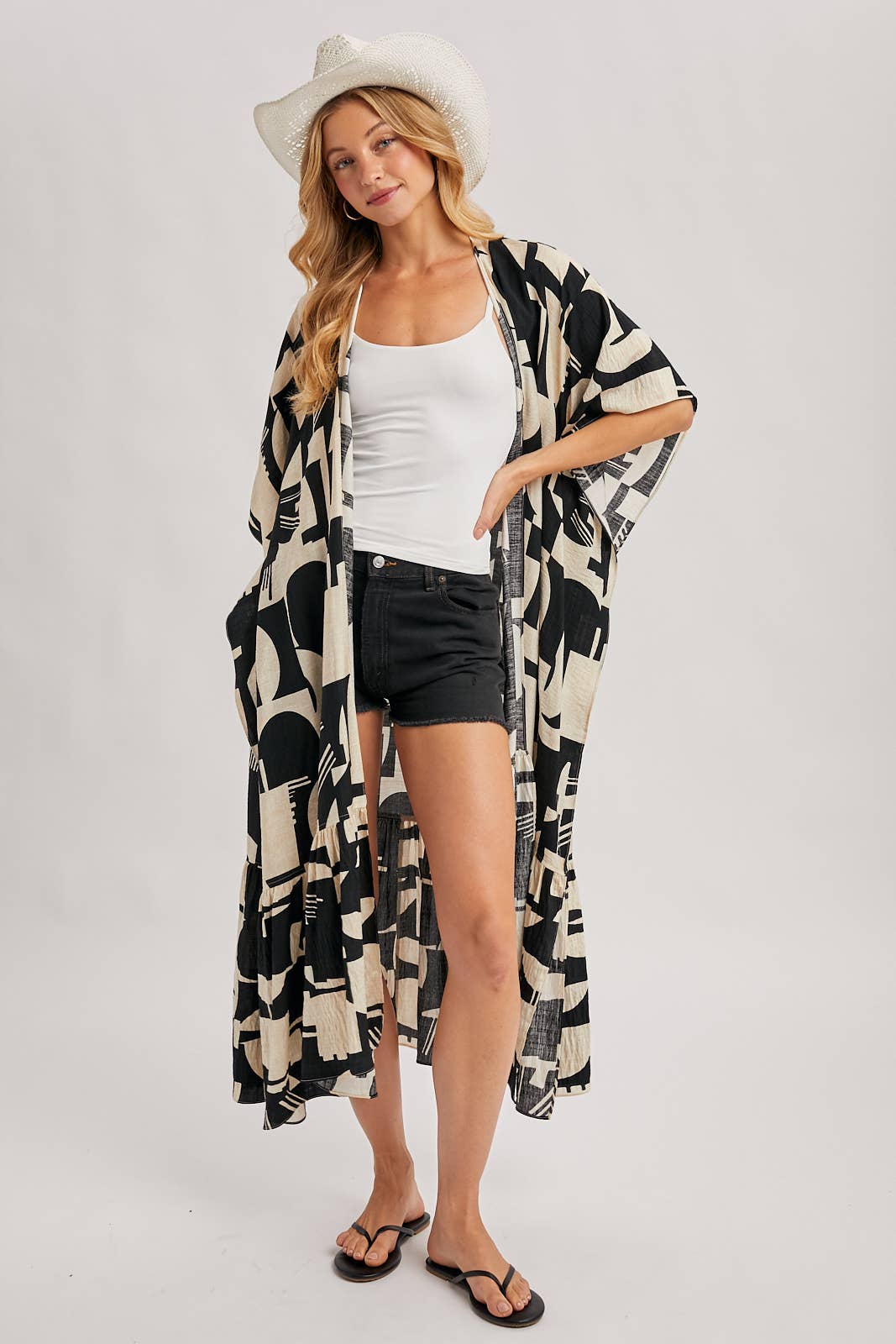 Tiered Kimono