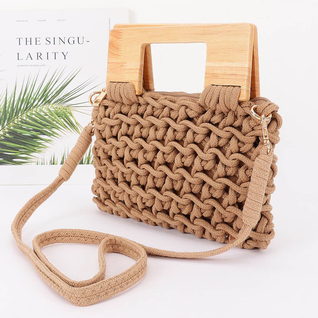 Woven Crochet Bag