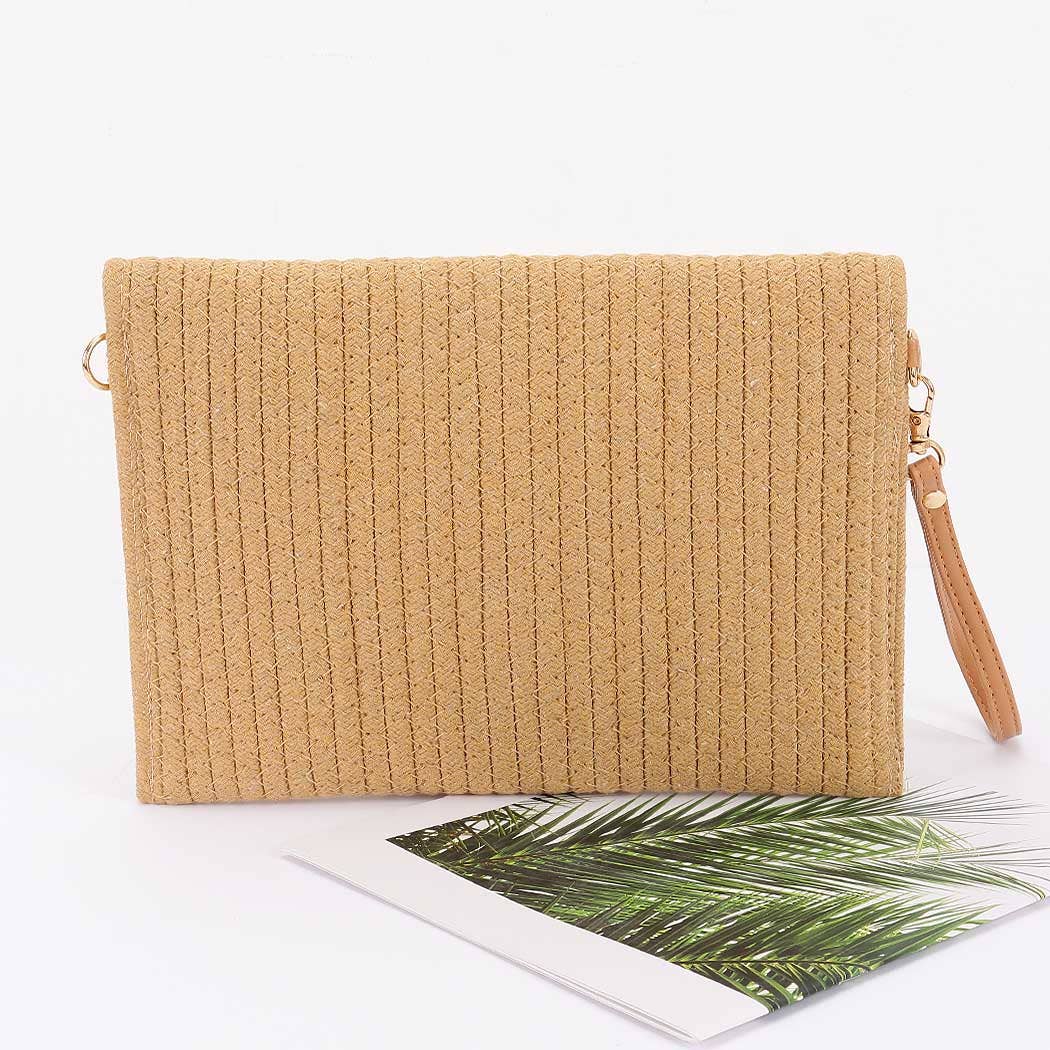Braided Envelope Clutch