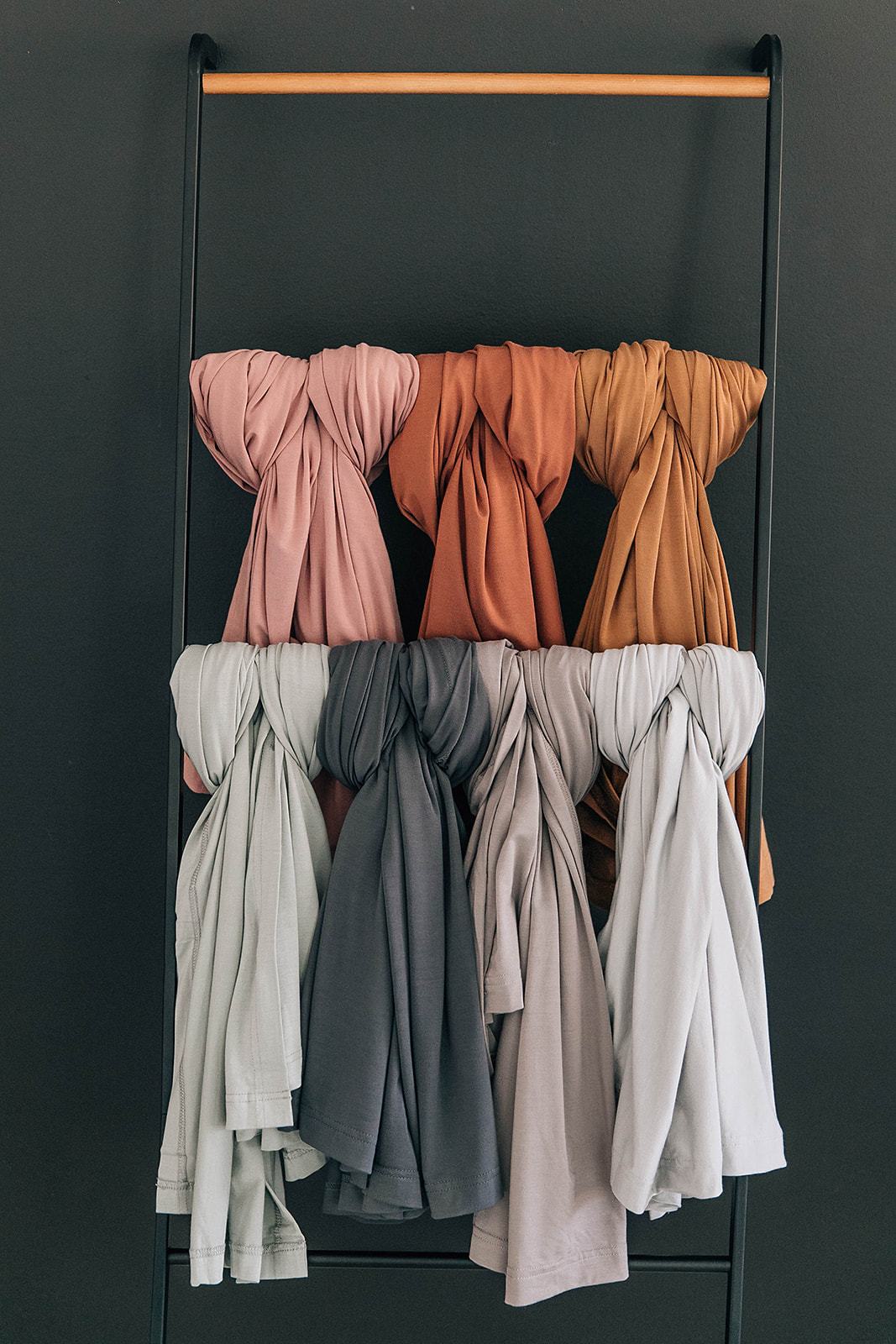 Charcoal Bamboo Stretch Swaddle