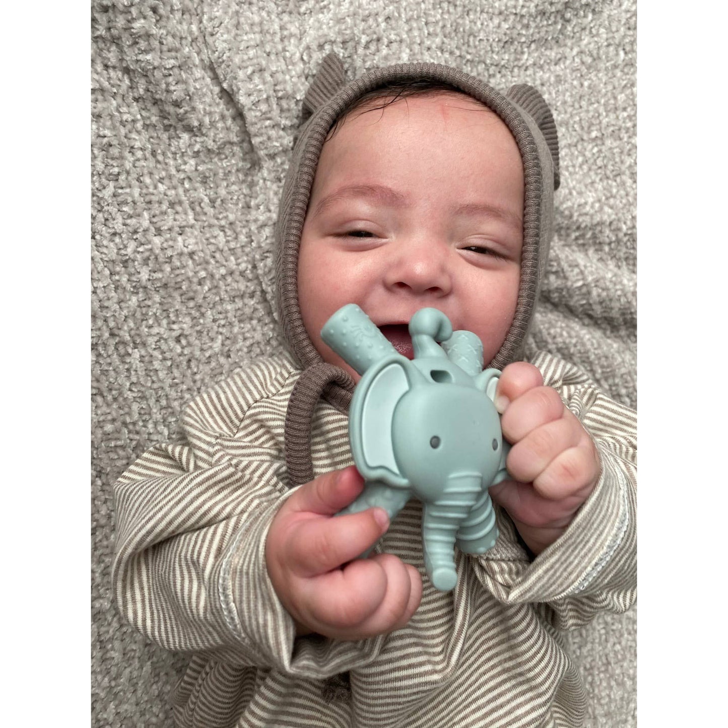 Ritzy Teether™ Baby Molar Elephant Teether