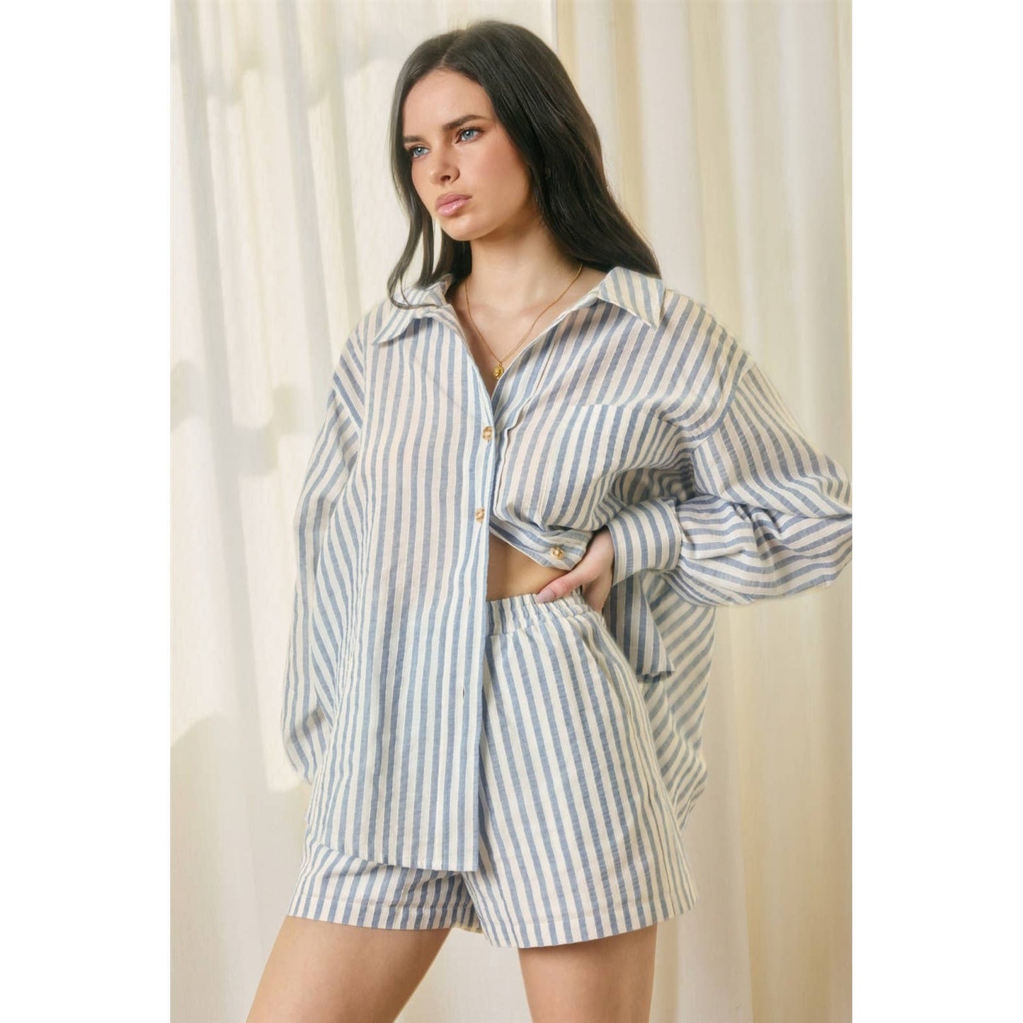 Harbor Breeze Button Down