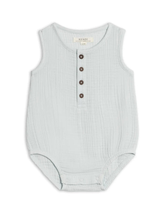 Bowie Muslin Bubble Romper