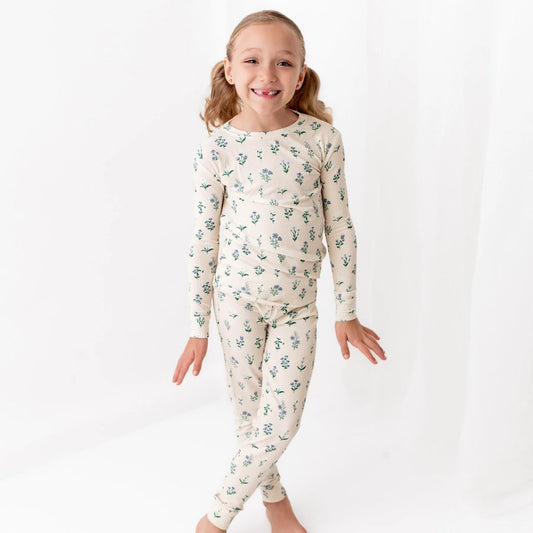 Morning Meadow Ribbed 2-Pc Zip