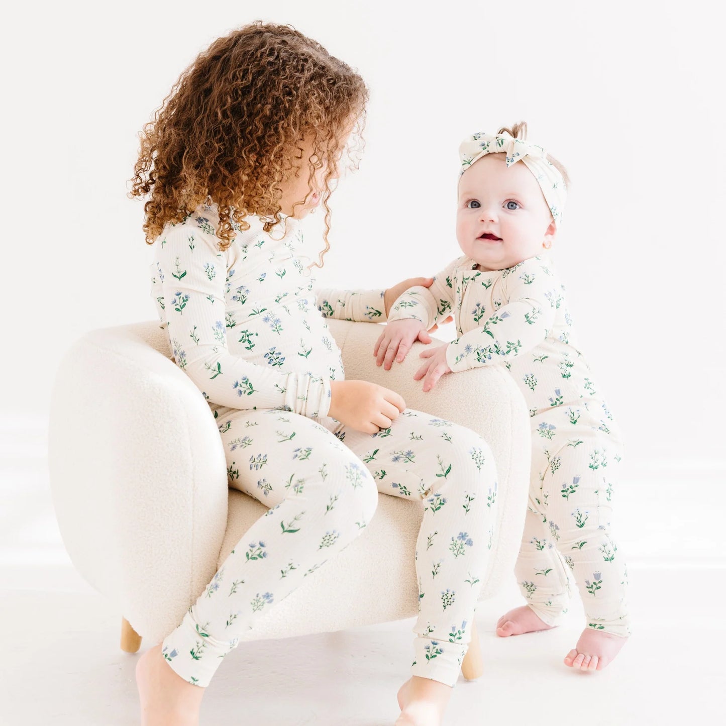 Morning Meadow Ribbed 2-Pc Zip