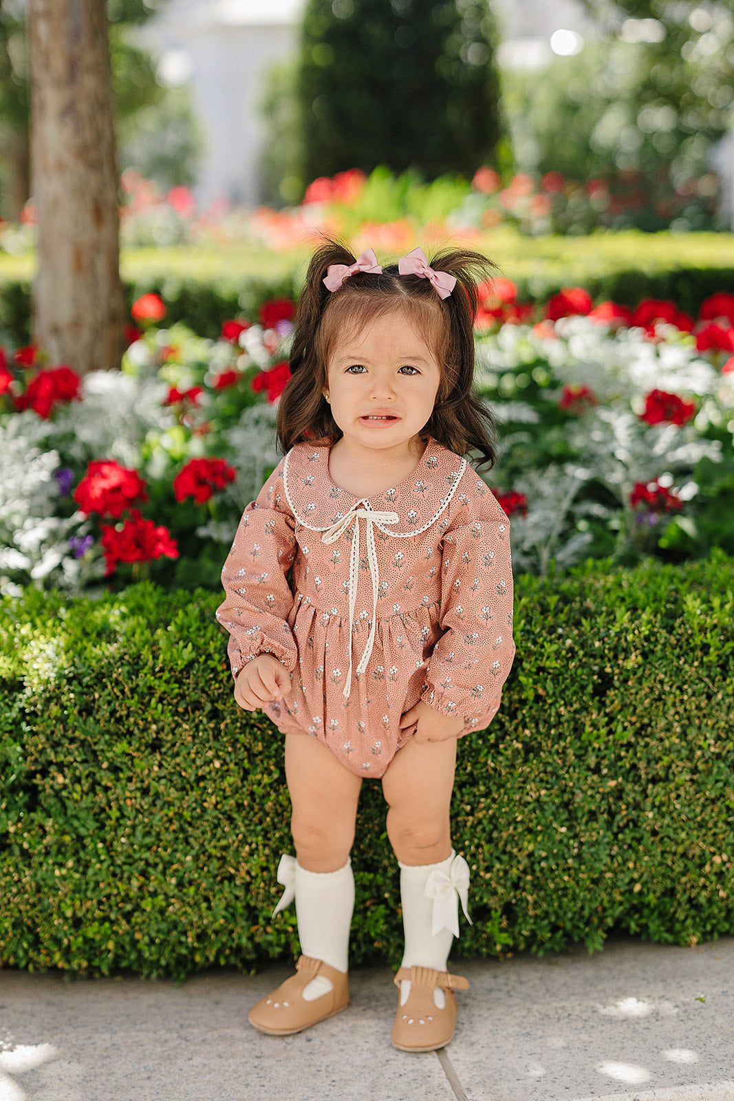 Vintage Pink Floral Bubble Romper – Siesta Baby Company