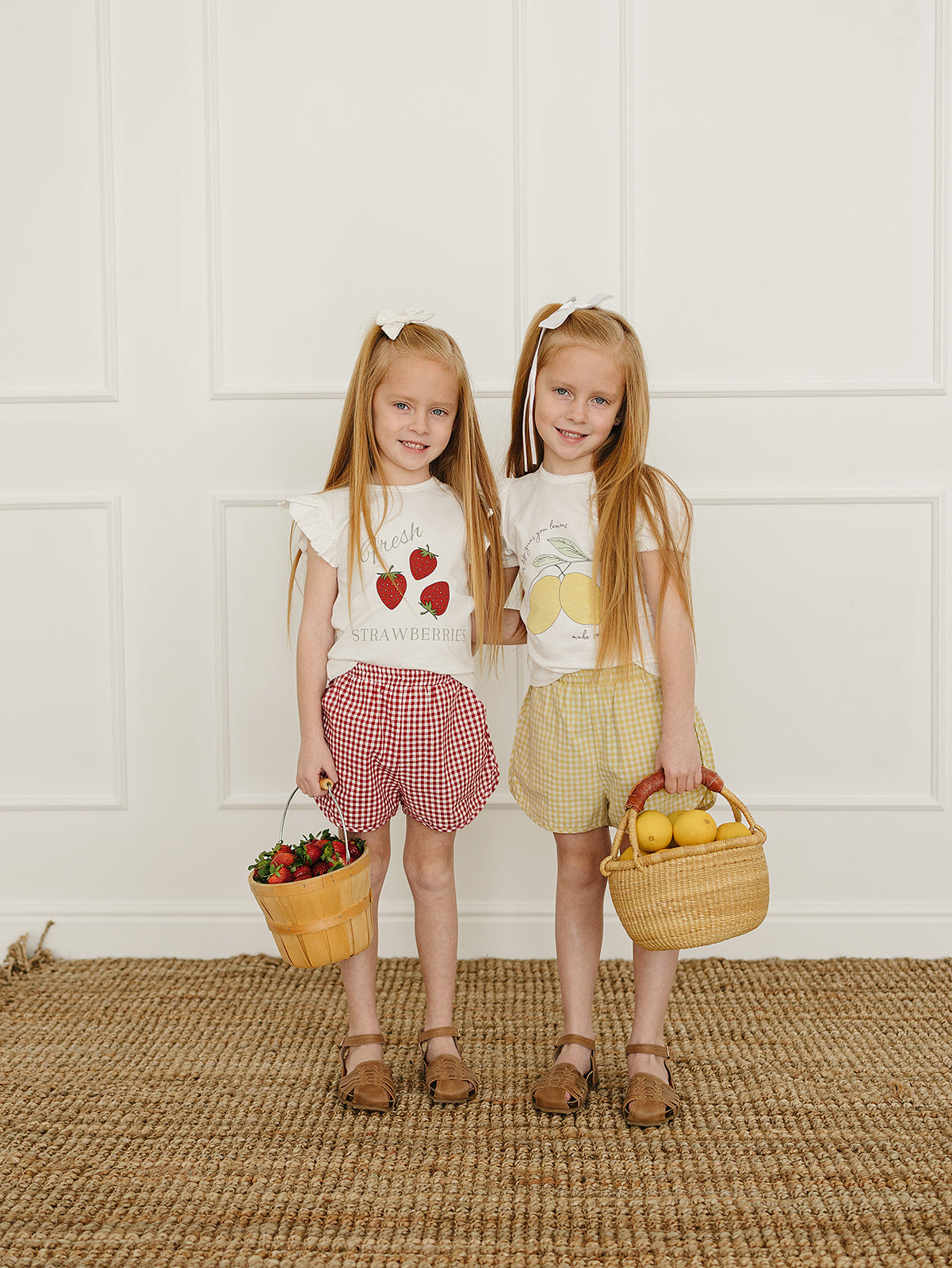 Strawberry Ruffle Tee