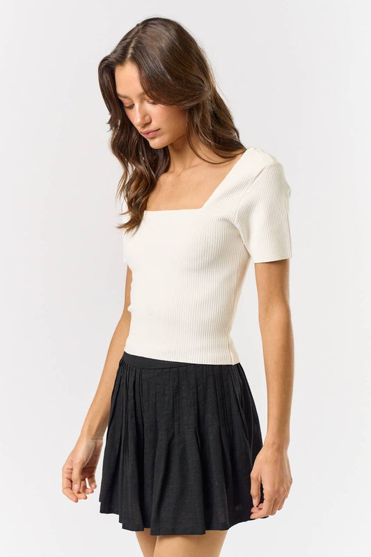Portofino Square Neck Top