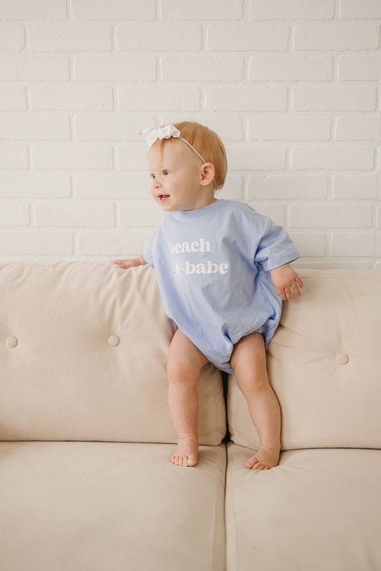 Beach Babe Oversized T-Shirt Romper