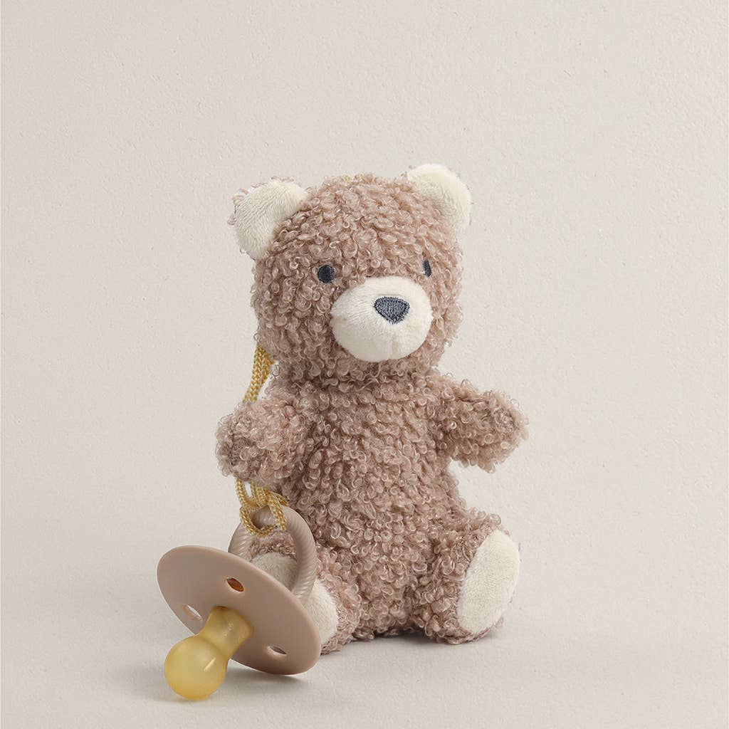 Bitzy Pal Natural Rubber Pacifier & Plush
