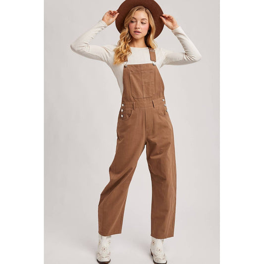 BARREL OVERALLS JUMPSUIT