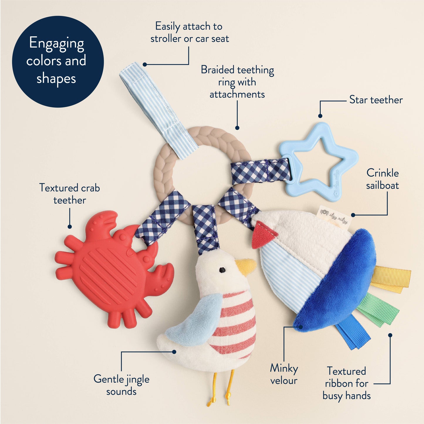 *NEW* Nautical Bitzy Busy Ring™