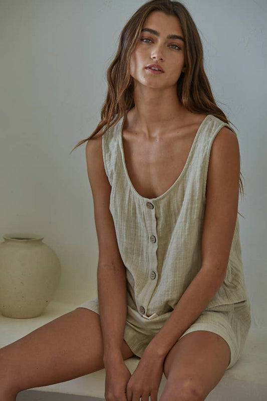 Marlowe Cotton Tank