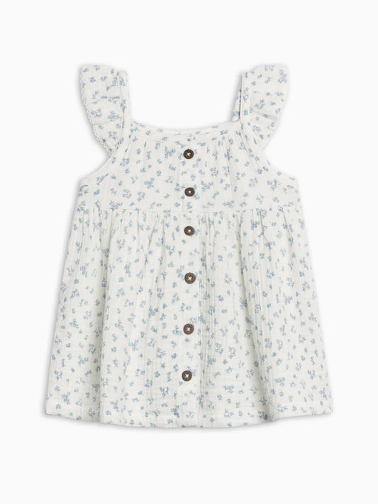Maisy Muslin Ruffle Dress