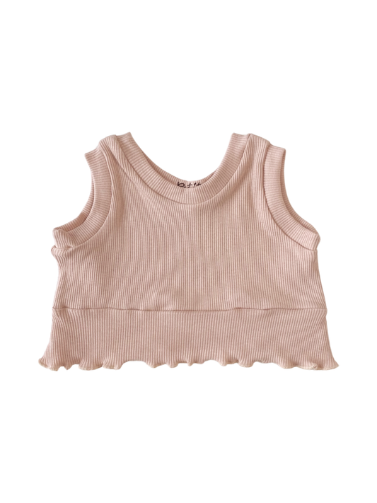 Blush Ruffle top