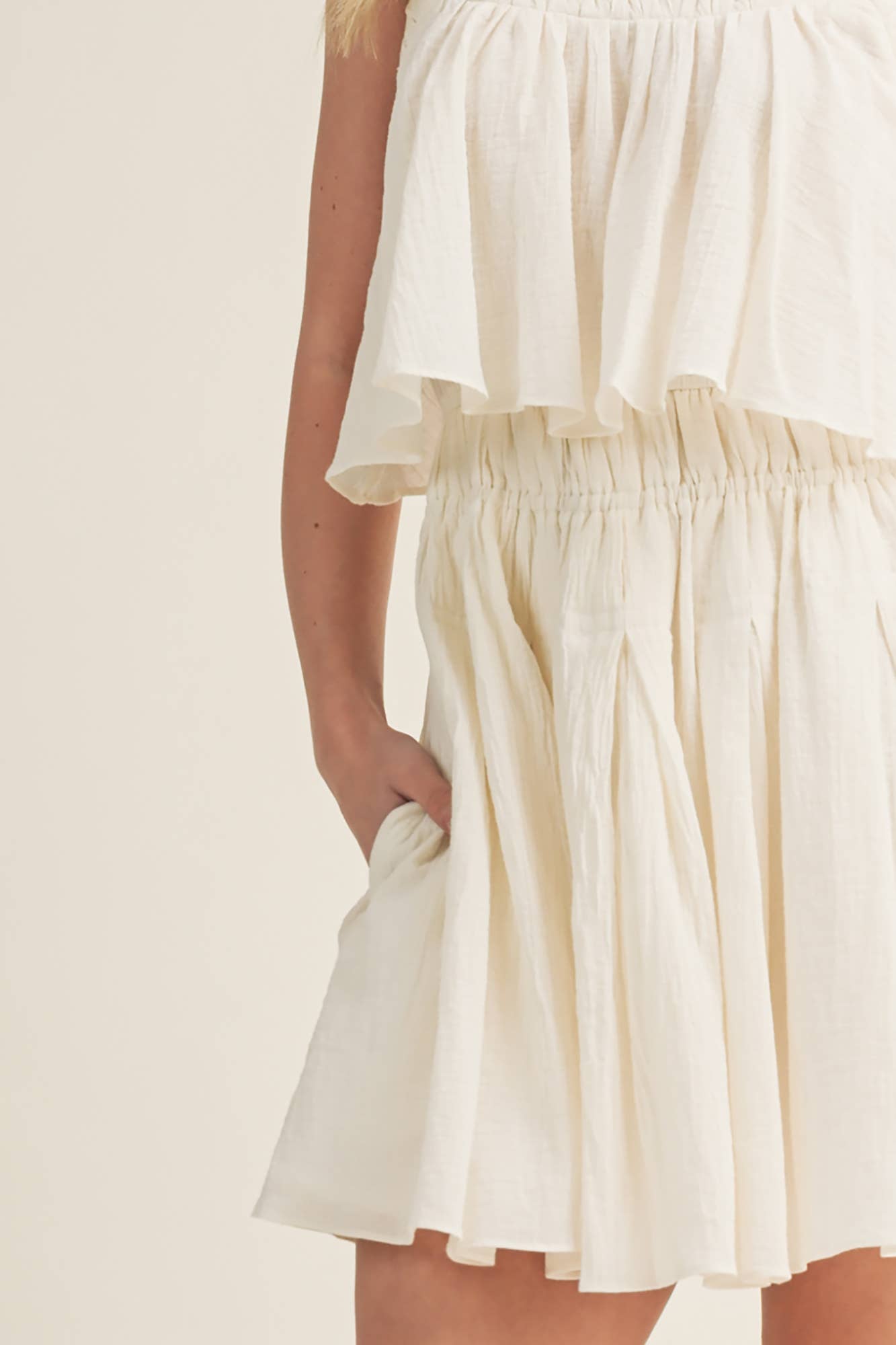 Wren Textured Mini Dress