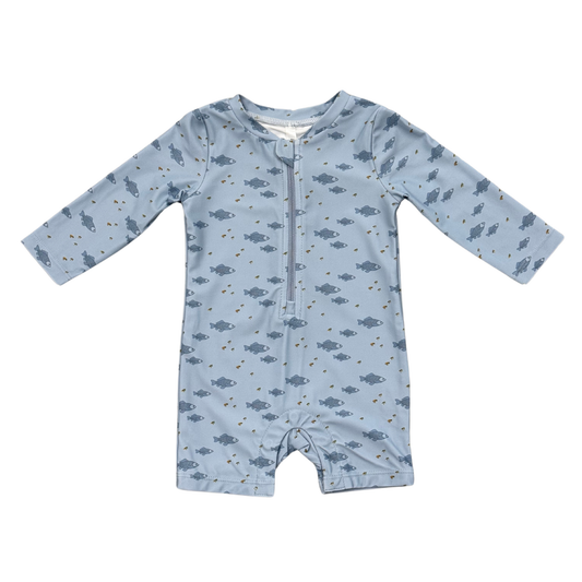 Babysprouts Baby One-Piece Rash Guard Swimsuit
