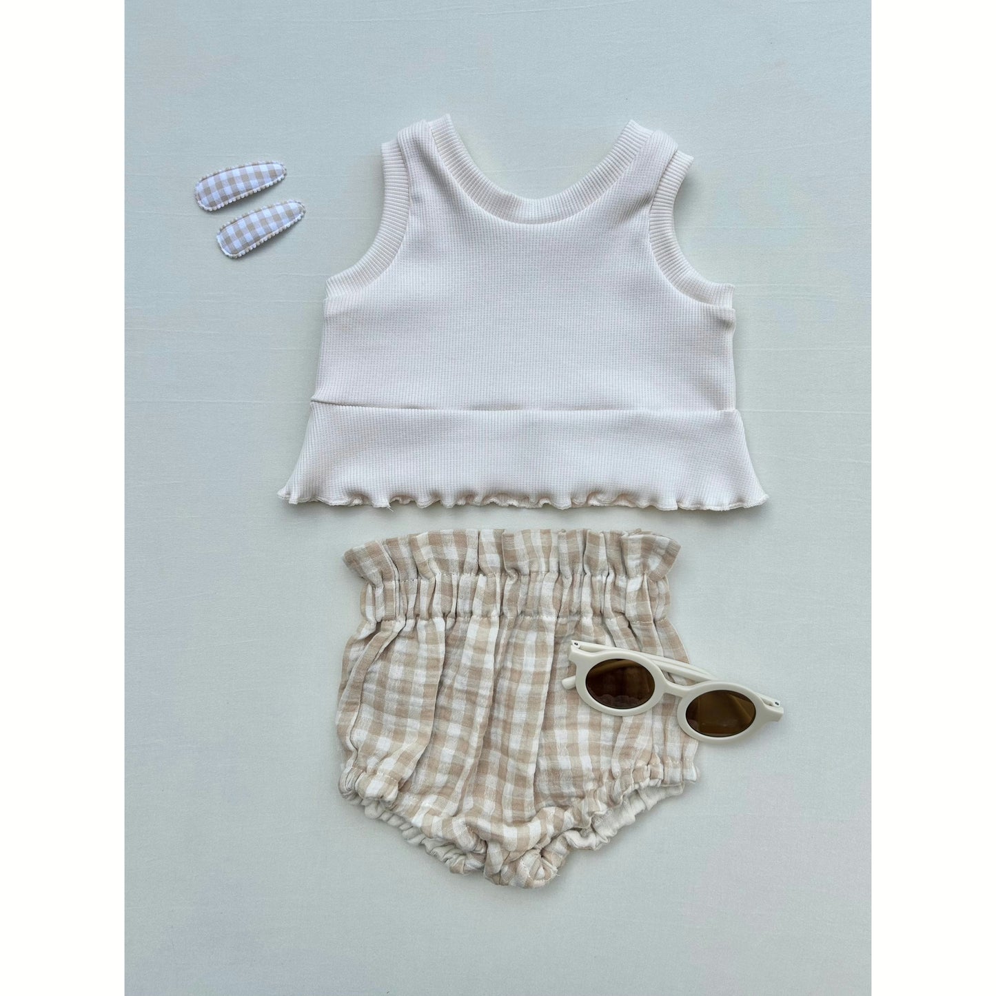 Gingham Baby Bloomers