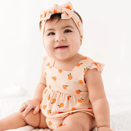 Oranges Flutter Sleeve Romper